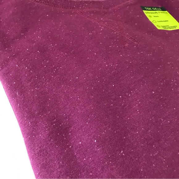 Tek Gear Sweatshirt Women’s Plus Size Orchid Purple Ultrasoft Fleece NWT - Picture 4 of 7